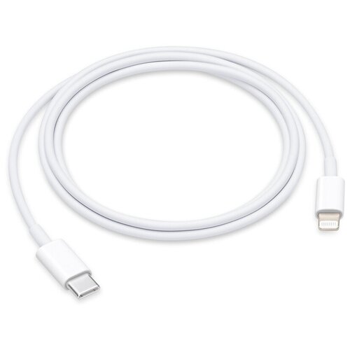 Кабель Apple USB Type-C - Lightning (MX0K2ZM/A) 1 м, белый