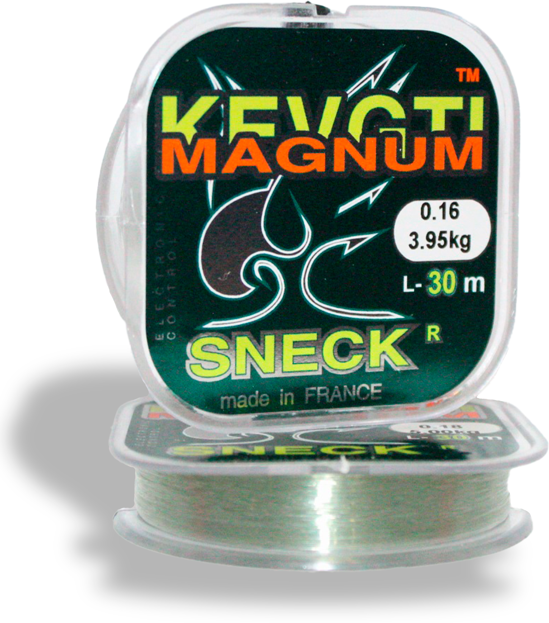 Леска моно. Sneck Magnum LightGreen, 0,10mm, 30m
