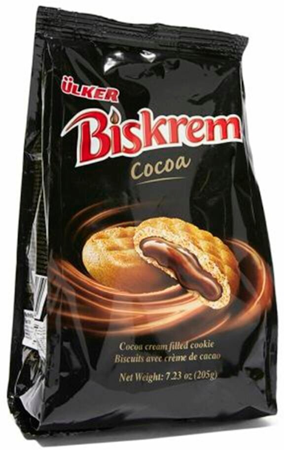 Печенье Ulker Biskrem с какао-кремом, 205 г, 2 шт - фотография № 4