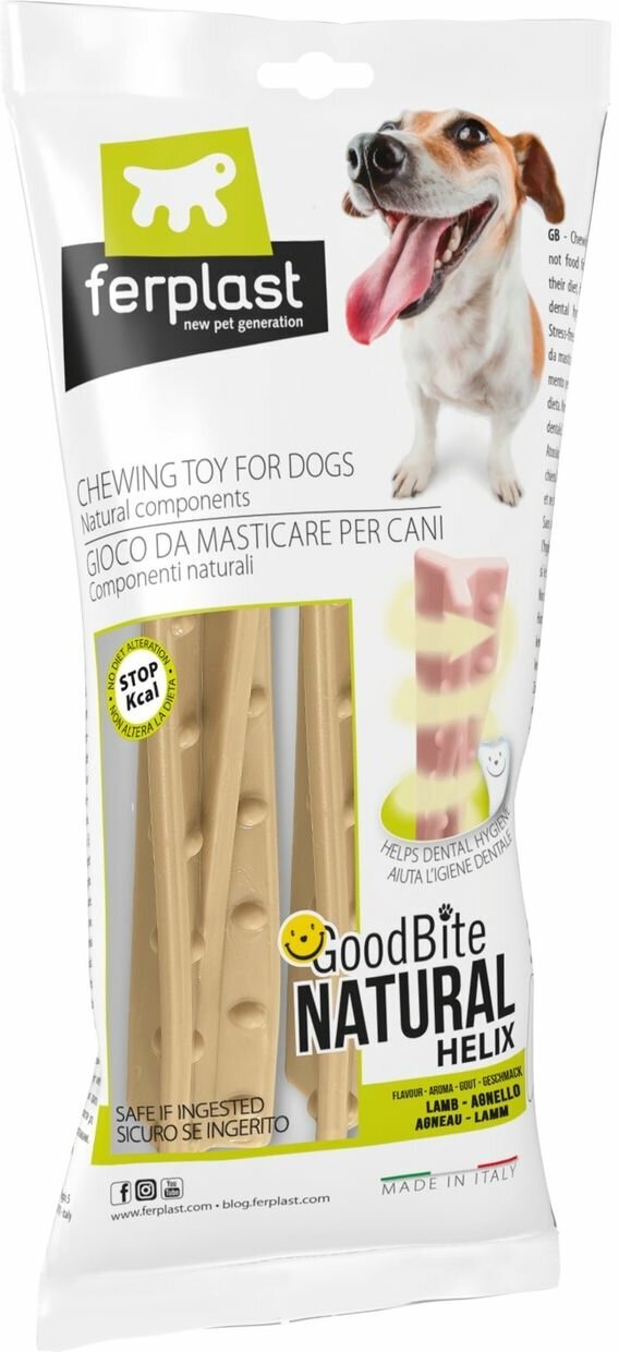 Ferplast игрушка-кость GoodBite M , вкус баранины, в индивидуальной упаковке (2х23 гр) - фото №2