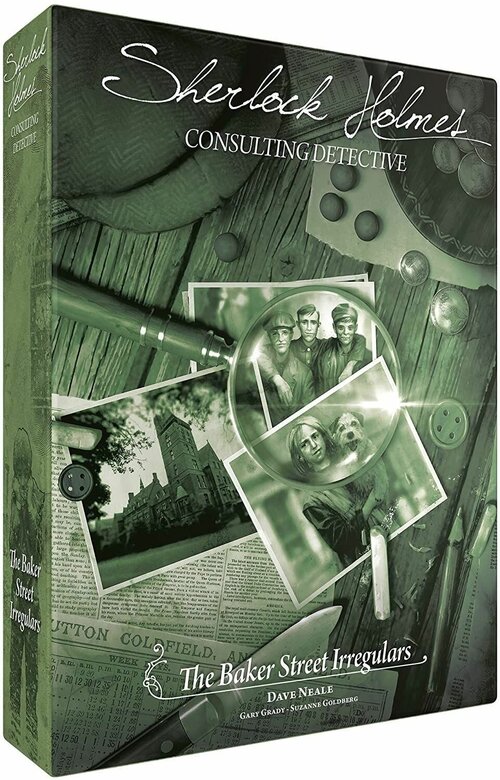 Настольная игра Sherlock Holmes Consulting Detective: The Baker Street Irregulars - на английском языке