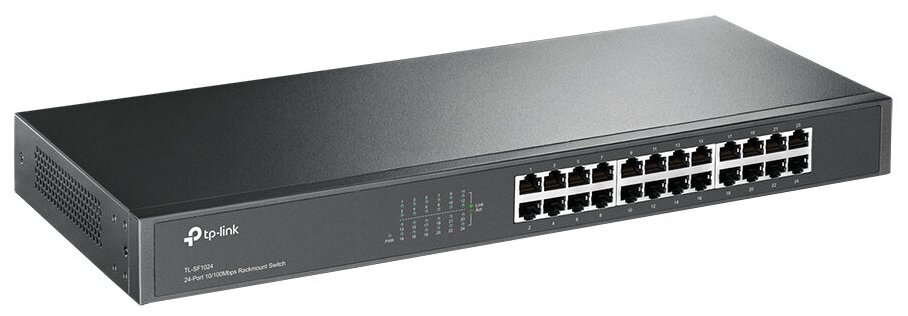 Коммутатор TP-Link TL-SF1024, количество портов: 24x100 Мбит/с (TL-SF1024)