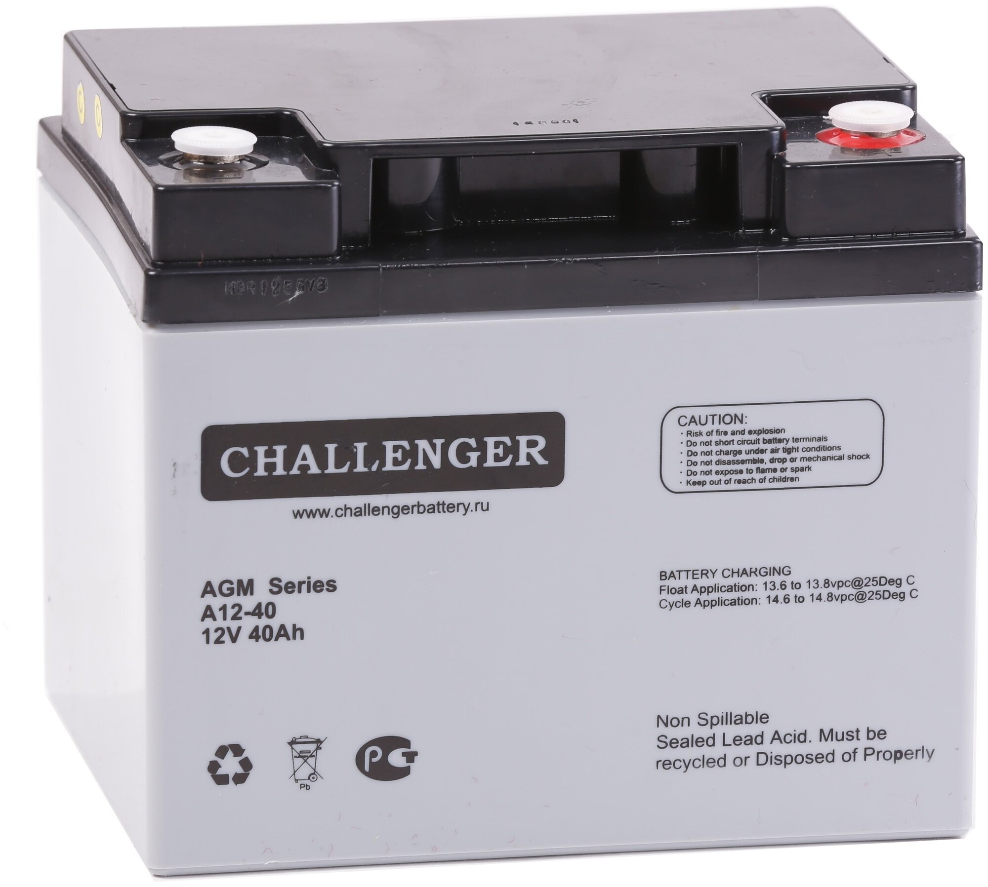 Challenger Аккумулятор Challenger A12-40