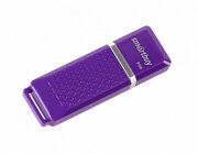 Smartbuy Флешка Smartbuy Quartz series Violet, 8 Гб, USB 2.0, чт до 25 Мб/с, зап до 15 Мб/с, фиолетовая