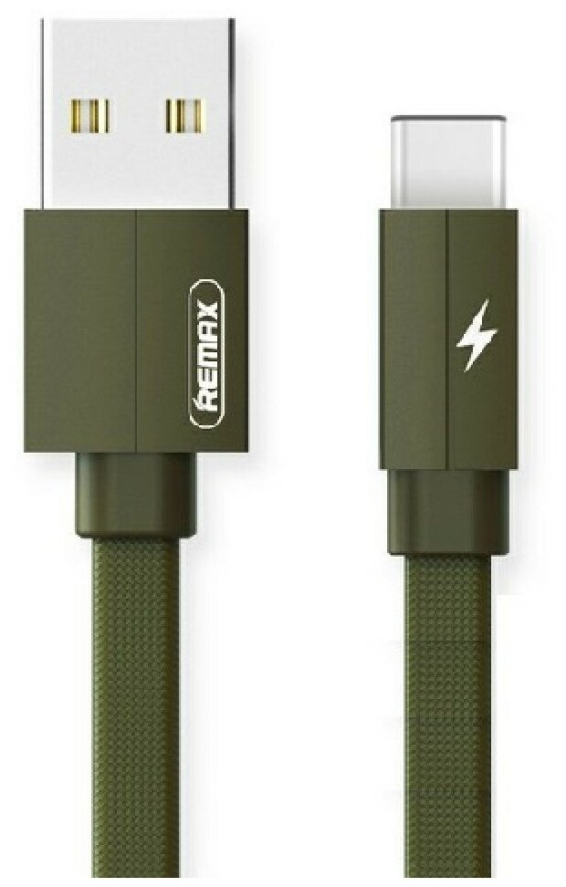 Кабель USB-Type-C Remax Kerolla RC-094a Green 1m