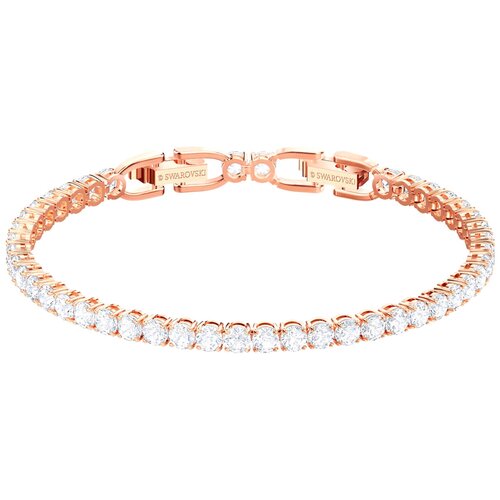 Браслет Swarovski Tennis Deluxe Rose Gold 5464948