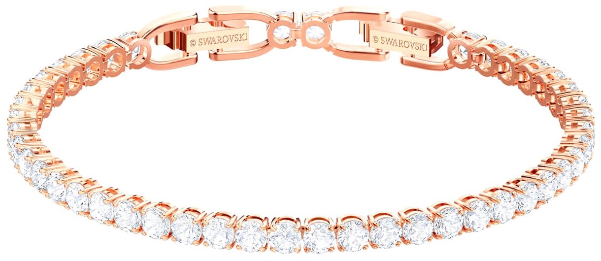 Браслет Swarovski Tennis Deluxe Rose Gold 5464948 