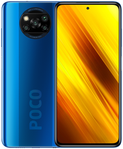 Смартфон Xiaomi POCO X3 6/128 ГБ Global, Dual nano SIM, синий кобальт