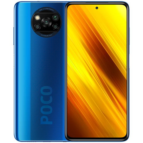 фото Смартфон poco x3 nfc 6/64gb grey (серый) global version xiaomi