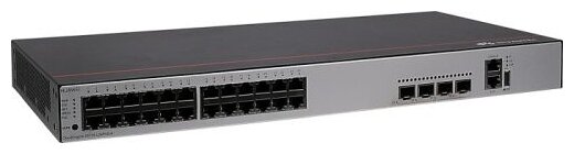 Коммутатор Huawei S5735-L24P4S-A-V2 (24*10/100/1000BASE-T ports, 4*GE SFPports, PoE+, AC power, Basic SW) (98012021_BSW)