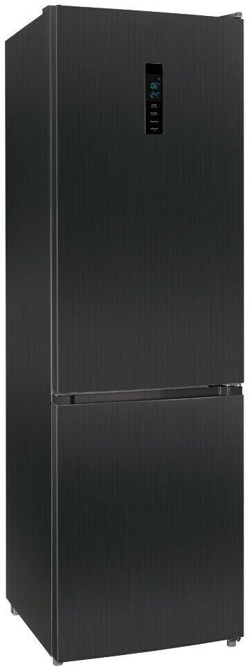 Холодильник NORDFROST RFC 390D NFXd двухкамерный, 378 л объем, Total No Frost, темная нержавеющая сталь - фотография № 5