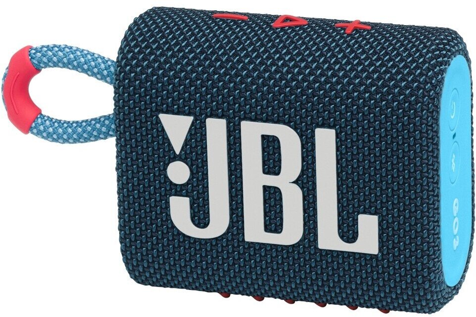 Колонка JBL Go 3 Blue-Pink