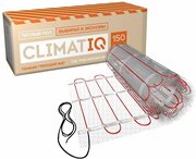 Нагревательный мат, CLIMATIQ, MAT 150 Вт/м2, 1 м2, 200х50 см, длина кабеля 2 м