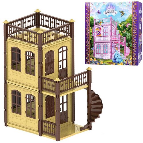 фото Домик для кукол "замок принцессы" (2 этажа) нордпласт