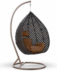 Подвесное кресло-кокон Афина-Мебель AFM-250B-L, brown