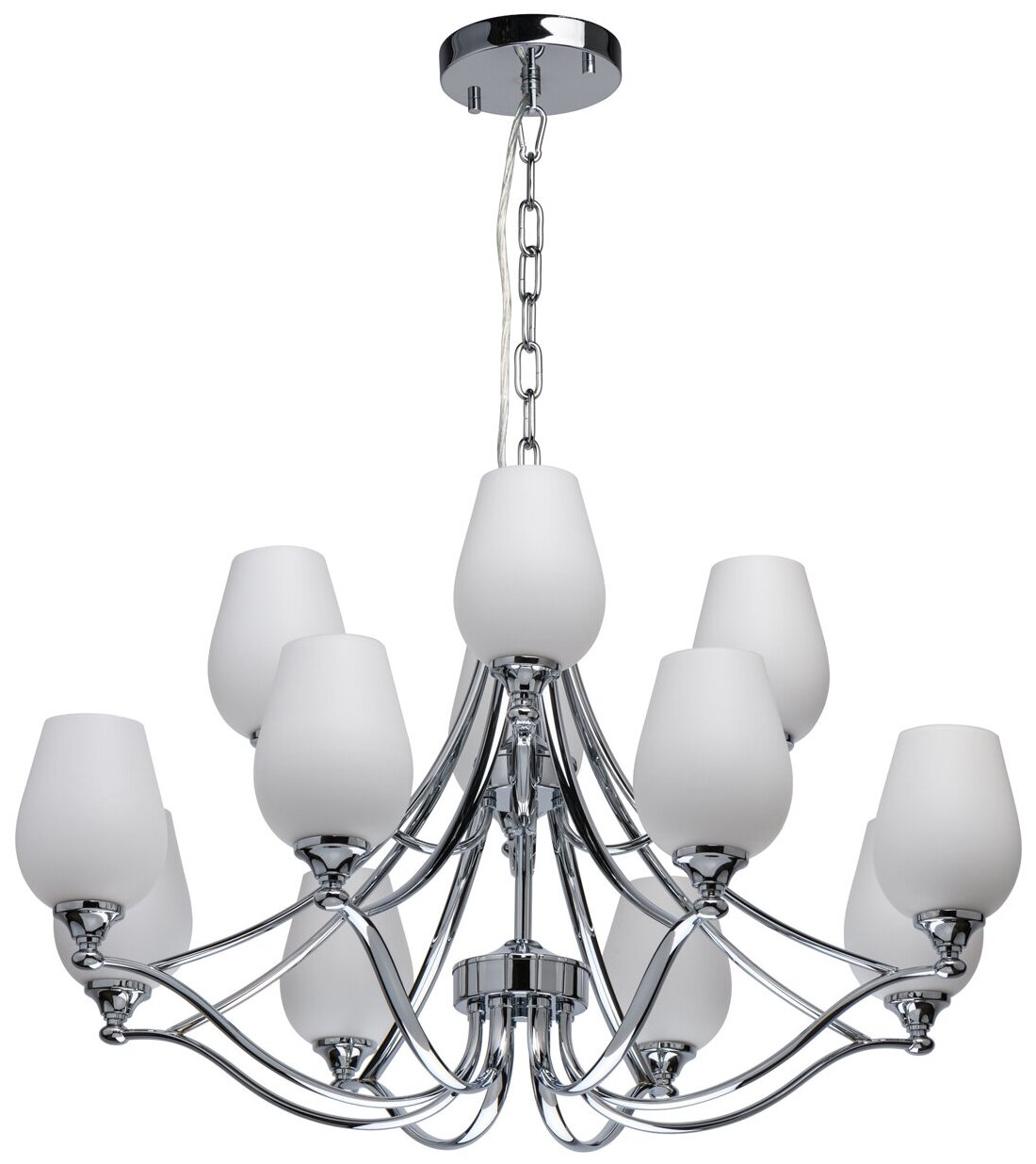 CHIARO Люстра Палермо 12*60W E27 220 V (386016512)