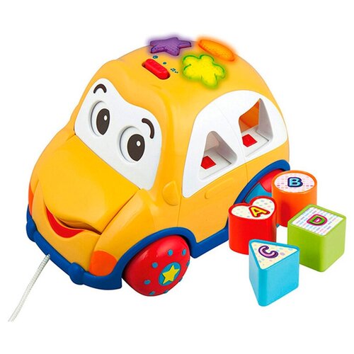 Каталка-игрушка Winfun Автомобиль 659, Желтый
