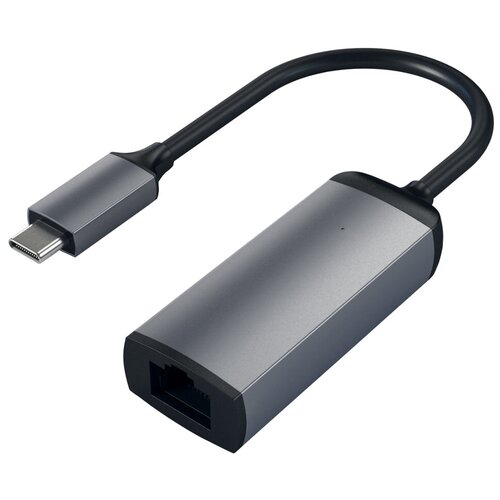 Сетевой адаптер Satechi ST-TCENM, серый космос адаптер satechi st hucphsd usb c