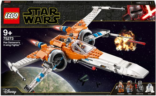 LEGO Star Wars 75273 Episode IX Истребитель типа Х По Дамерона, 761 дет.