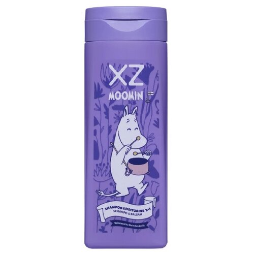 XZ Шампунь-кондиционер Muumi 2in1 250 ml shampoohoitoaine