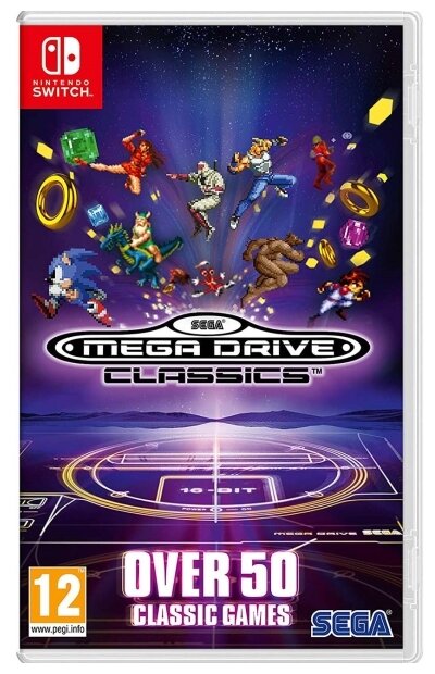 SEGA Mega Drive Classics. Код загрузки, без картриджа [Nintendo Switch, русская документация]