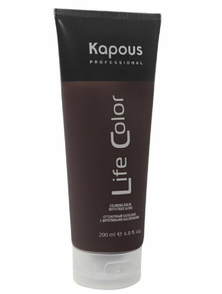 Kapous Professional Бальзам оттеночный для волос Life Color Песочный 200 мл (Kapous Professional) - фото №3