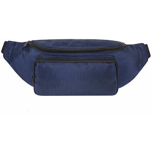 сумка поясная bags art повседневная полиэстер внутренний карман фиолетовый Сумка поясная Street Bags, фактура плетеная, синий