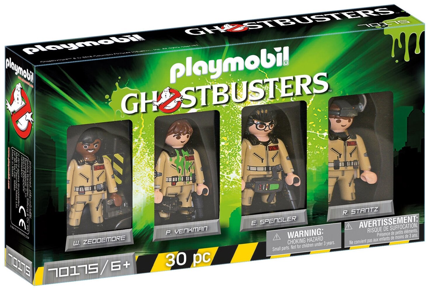 Конструктор Охотники за привидениями (PLAYMOBIL Ghostbusters Collector's Set Ghostbusters) 30 деталей