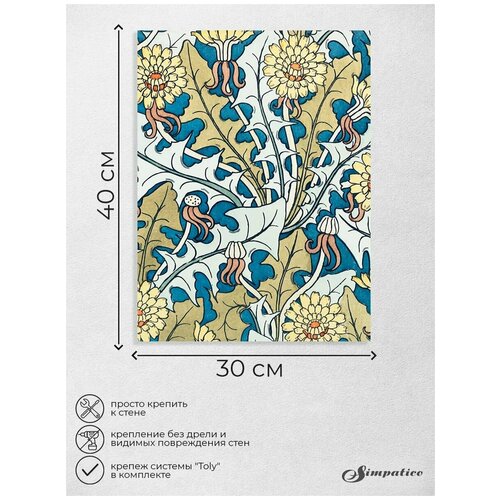 Настенная картина Одуванчик