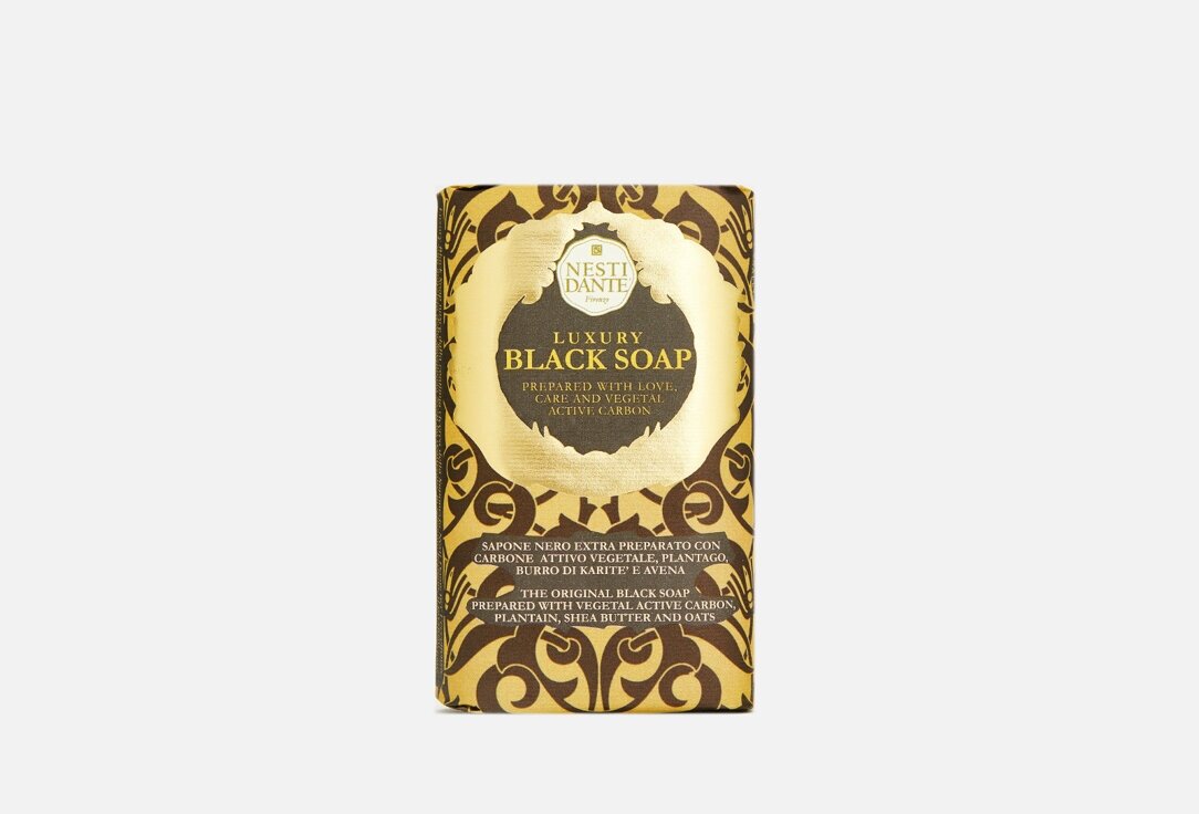 Мыло туалетное Nesti Dante Luxury Black Soap / вес 250 г