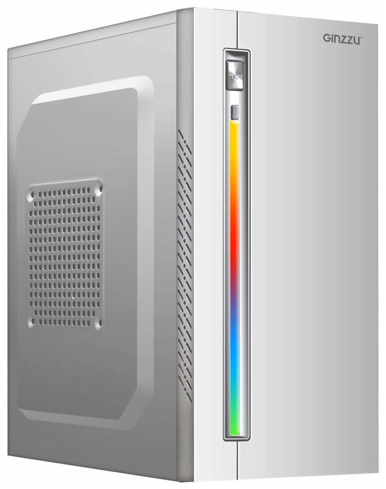 Корпус Ginzzu D380 RGB White