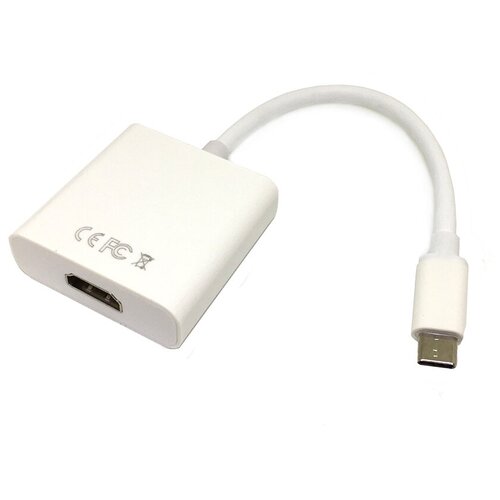 Переходник/адаптер ESPADA USB Type-C - HDMI (EusbChdmi), 0.15 м, белый