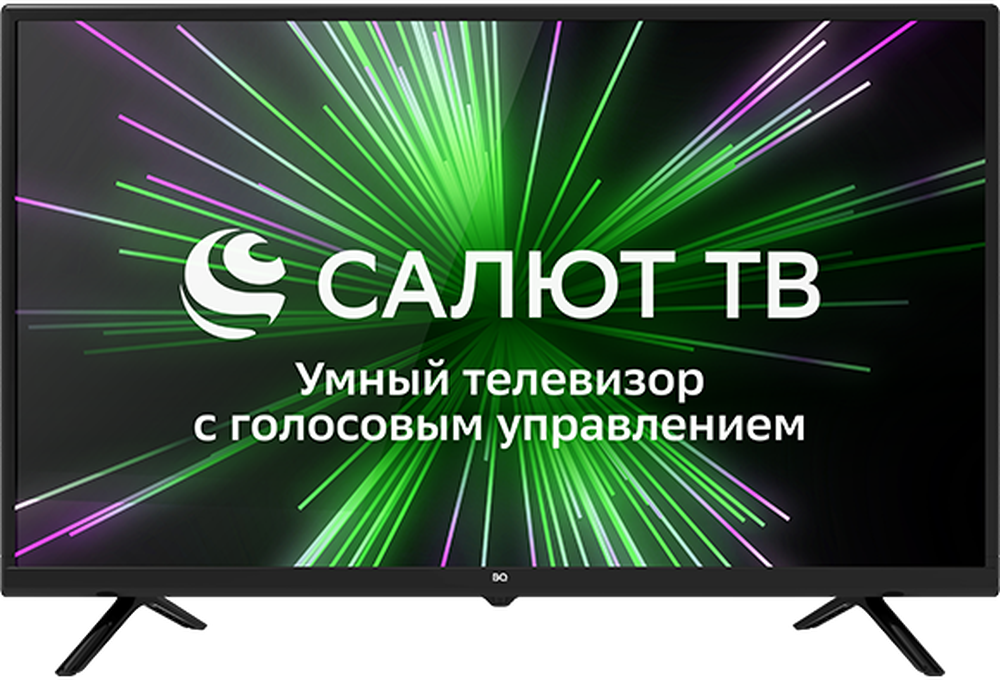 Телевизор 32" BQ 32S09B (HD 1366x768, Smart TV) черный