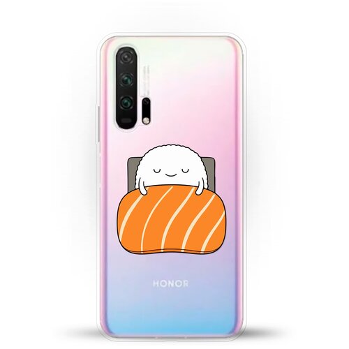 фото Силиконовый чехол суши засыпает на honor 20 pro andy & paul