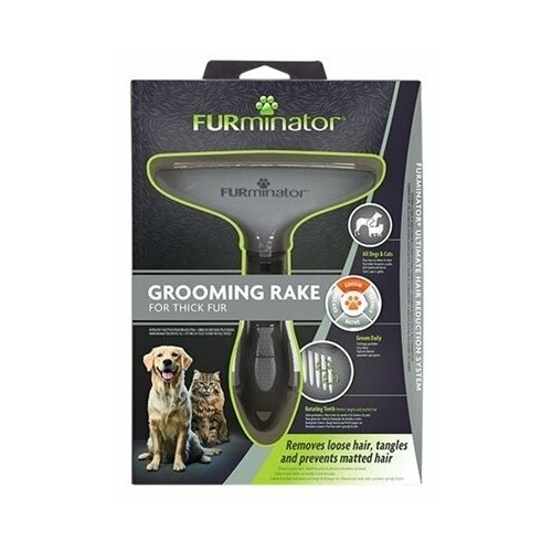 FURminator гребень Rake зубцы вращающиеся 18 мм (замена 140702)