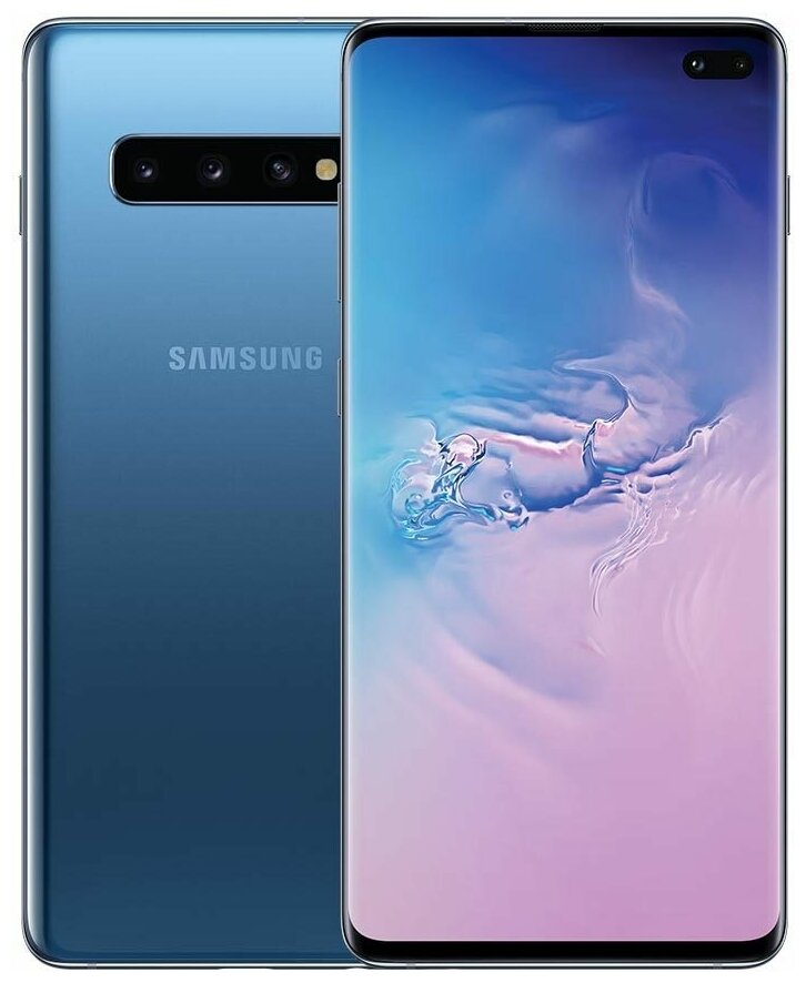 Смартфон Samsung Galaxy S10+ 8/128 ГБ, 2 SIM, синий