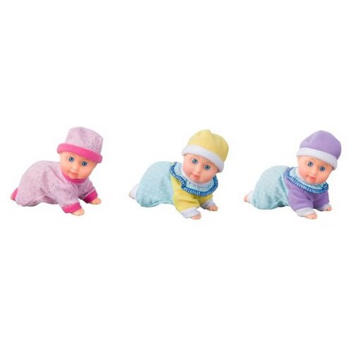 Купить Кукла-пупс ползающая, 3 вида, цена за 1 штуку, 12, 50х9, 50х6 см JUNFA 3360-8, Junfa Toys Ltd.