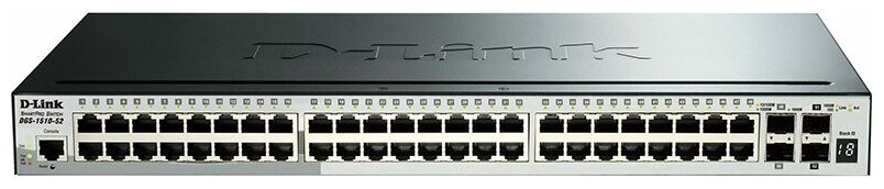 Коммутатор D-Link DGS-1510-52XMP/A1A управляемый