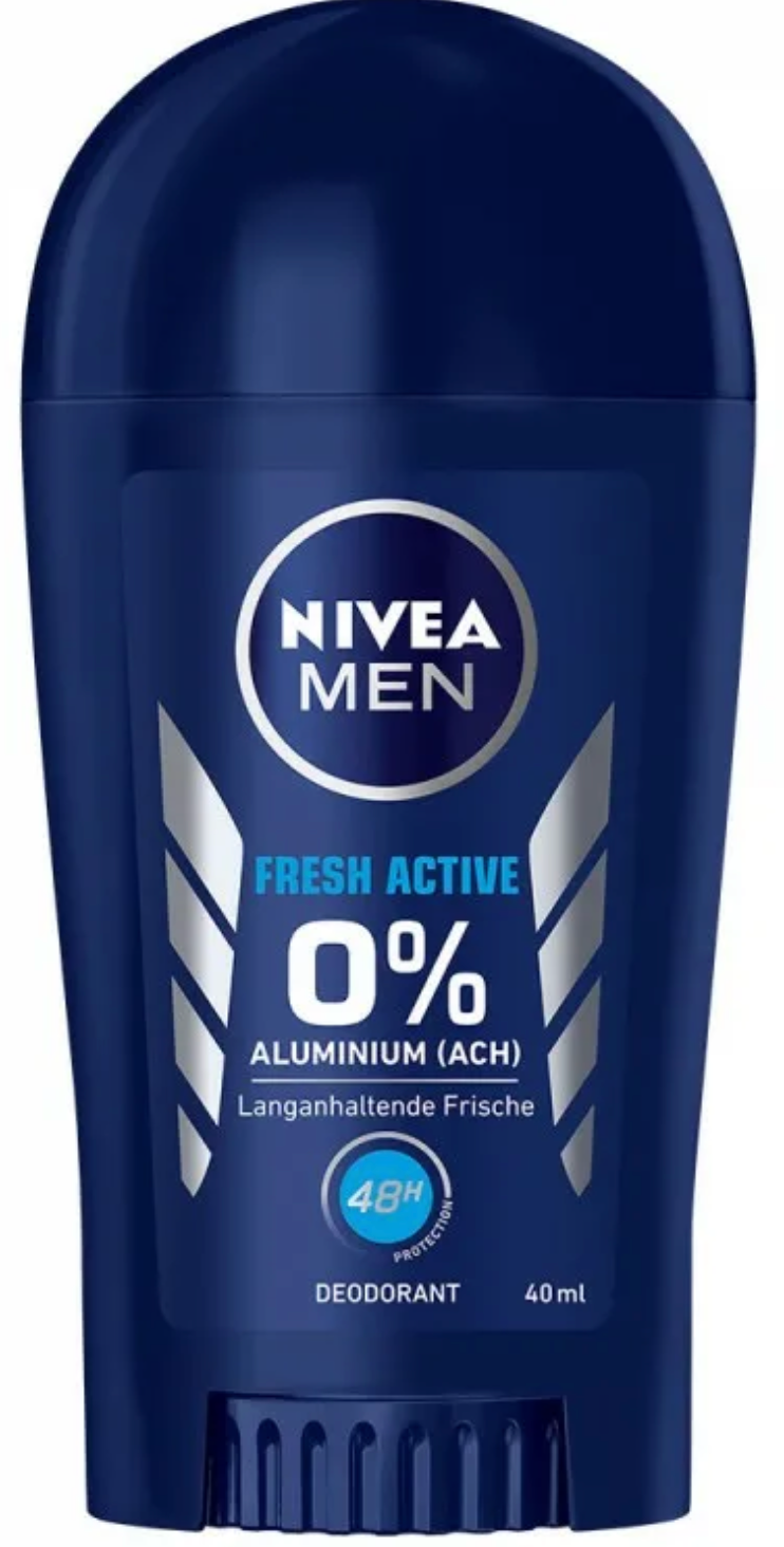 Нивея Заряд Свежести / Nivea Fresh Active - Дезодорант-антиперспирант мужской део-стик 48ч, 40 мл