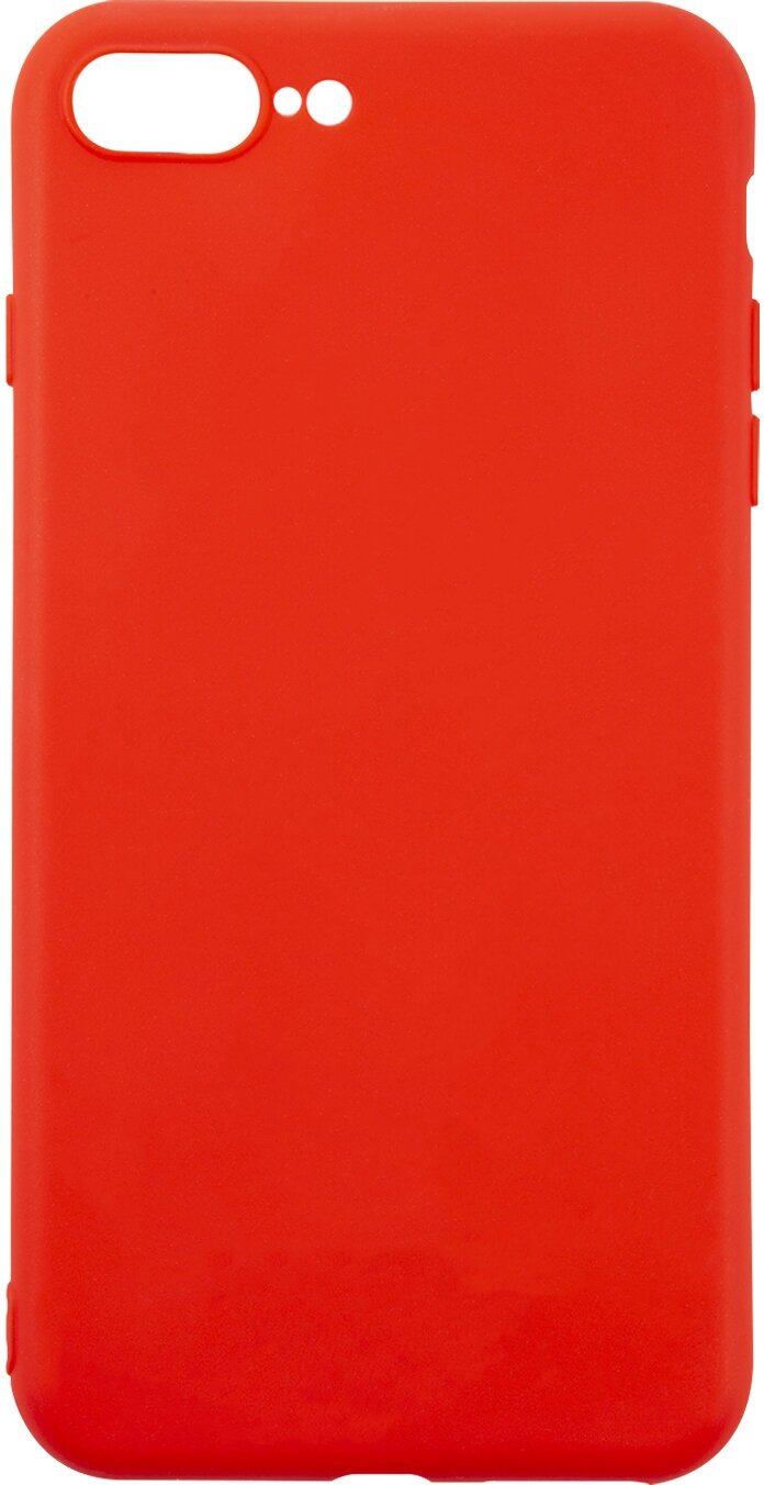 Защитный чехол-крышка на iPhone 7 Plus/8 Plus/ Айфон 7 Плюс/ 8 Плюс/ силикон (красный)