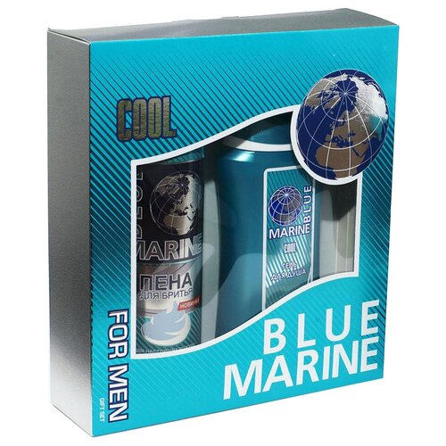 Festiva Набор Blue Marine Cool подарочный набор lierac homme пена для бритья гель для душа крем флюид