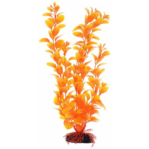 растение для аквариума пластиковое людвигия красная barbus plant 006 10 см Растение для аквариума пластиковое Людвигия оранжевая, BARBUS, Plant 011 (30 см)