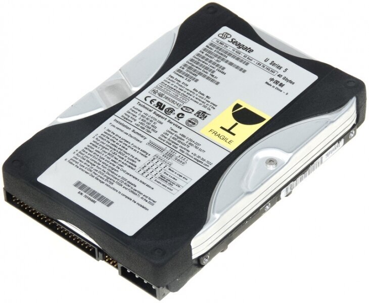 Жесткий диск Seagate ST340823A 40Gb 5400 IDE 3.5" HDD