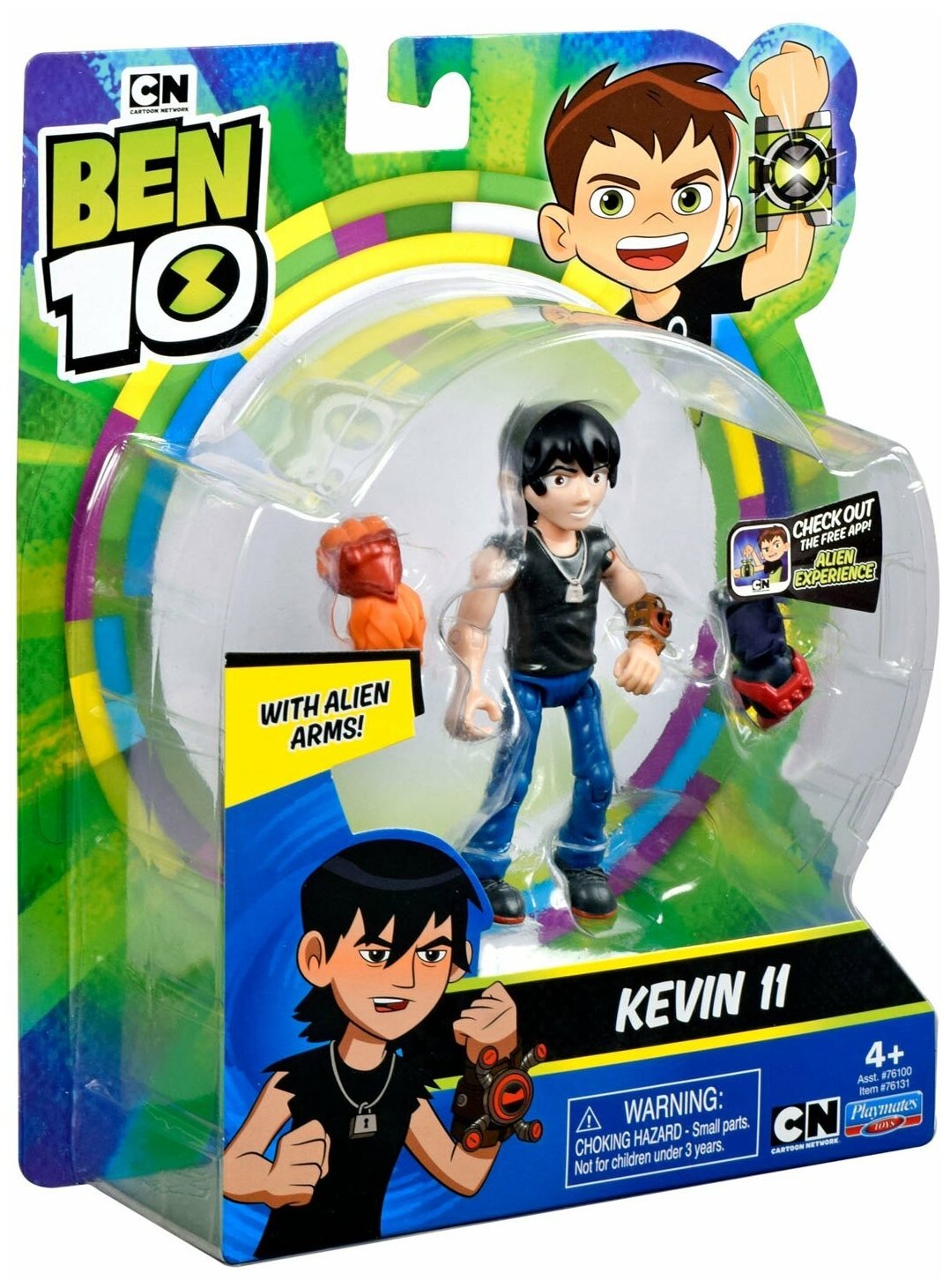 Фигурка Playmates TOYS Ben 10 Кевин 76131, 12.5 см