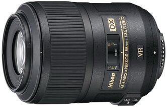 Объектив Nikon 85mm f/3.5G ED VR DX AF-S Micro-Nikkor черный 2