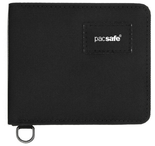 Кошелек PacSafe, синий, черный