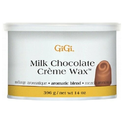 GiGi, кремообразный воск с ароматом шоколада Milk Chocolate Creme Wax, 396 гр.