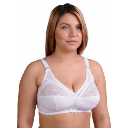 фото Бюстгальтер силуэт, размер 80в, белый
