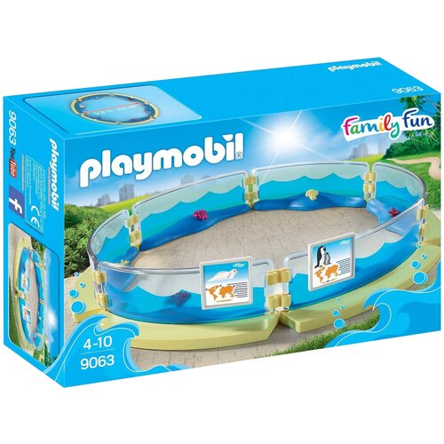 Набор с элементами конструктора Playmobil Family Fun 9063 Бассейн для морских животных