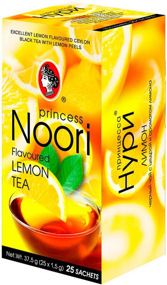 Чай черный Принцесса Нури "Яркий лимон", 25 пакетиков - фото №14